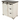 Madison County 32" Barndoor Accent Cabinet