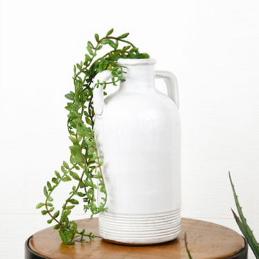 8" 2 Handle Jar