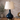 22.5" Dark Blue Glass Table Lamp