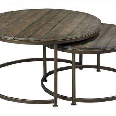 Leone Round Cocktail Table
