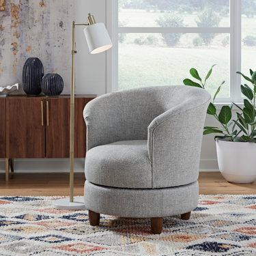 Dysis Swivel Barrel Chair
