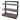 NATURES EDGE 3 SHELF BOOKCASE IN SLATE