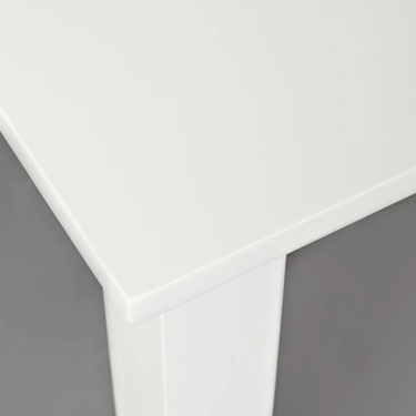 60" Paperwhite Rectangular Dining Table