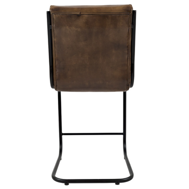 Aviator Genuine Leather Stool