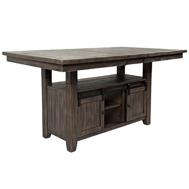Madison County High/Low Dining Table with 1-12" Leaf