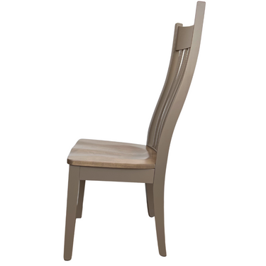 Brown Maple Side Chair