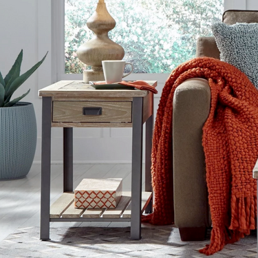 9918 Series Rectangular End Table