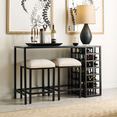 Mackintosh Wine Console W/Stools