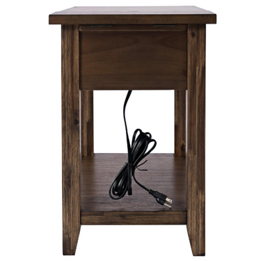 Bakersfield Power Chairside Table