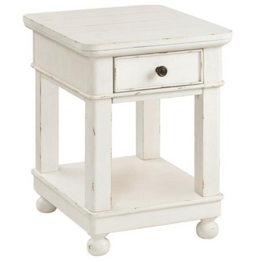 Bella Grigio Rectangular End Table