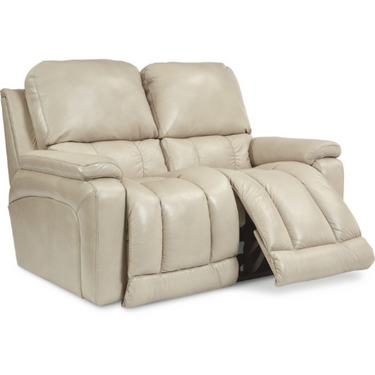 Greyson Power Reclining Leather Loveseat
