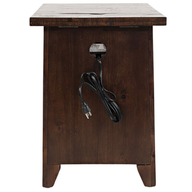 Painted Canyon Power Chairside Table