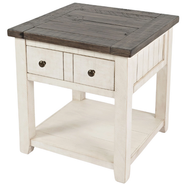 Madison County End Table W/Drawer-Shelf