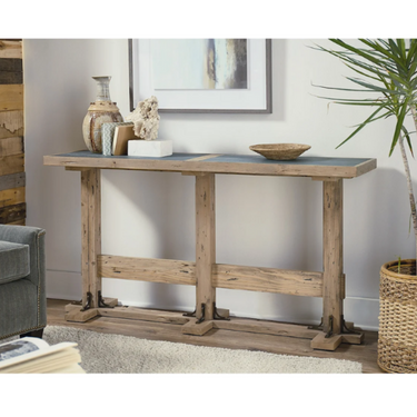 Junction Bracket Console With Slate Tile Top