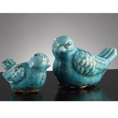 Large Warbler Statue