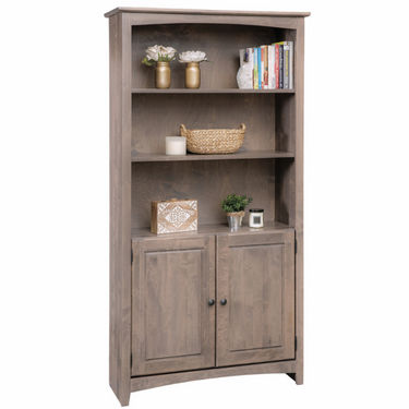 Alder Bookcase 36X72 W/Doors