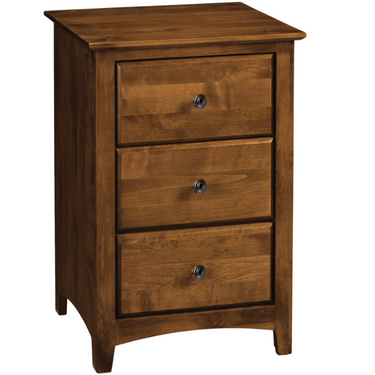 Shaker 3-Drawer Nightstand