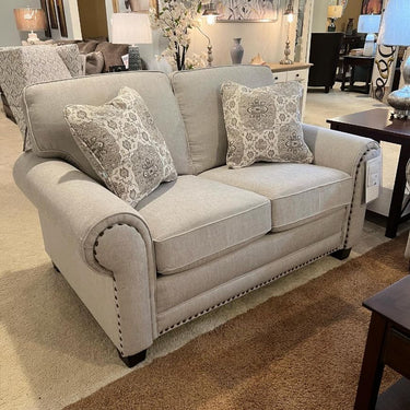 Silas Loveseat W/Nailhead