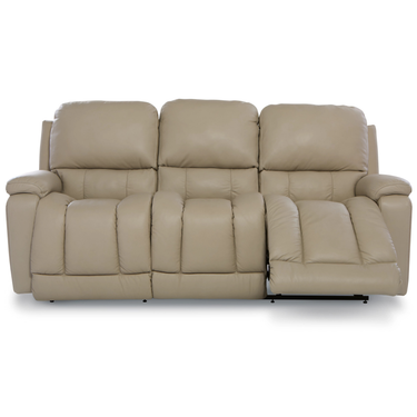 Greyson Power Reclining Leather Sofa w/Headrest