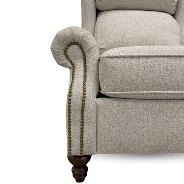 Della Tilt Back Chair with Nailheads