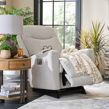 Kodie Power Rocker Recliner With Adjustable Power Headrest