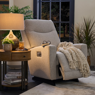 Kodie Power Rocker Recliner With Adjustable Power Headrest