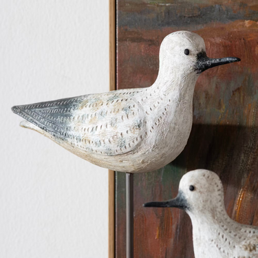 Coastal Bird Statues (2pc Set)