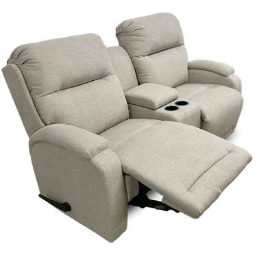 Maverly Space Saver Loveseat with a Console