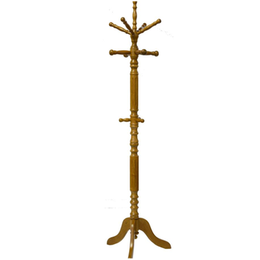 74.5"H Hardwood Coat Stand