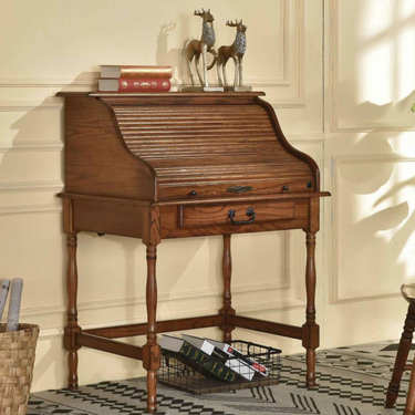 32" Mini Roll Top Desk w/USB