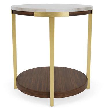 Emery Oval End Table
