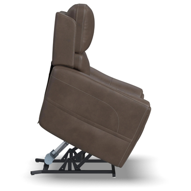 Carter Power Lift Recliner with Power Headrest, Lumbar, Heat & Massage