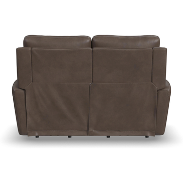 Carter Power Reclining Loveseat with Power Headrests & Lumbar