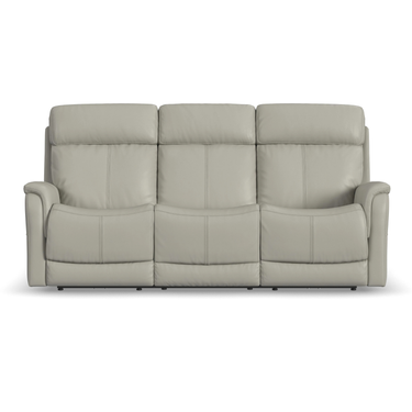View Power Reclining Sofa with Power Headrest & Lumbar