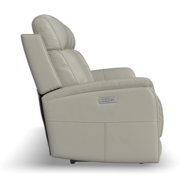 View Power Reclining Sofa with Power Headrest & Lumbar