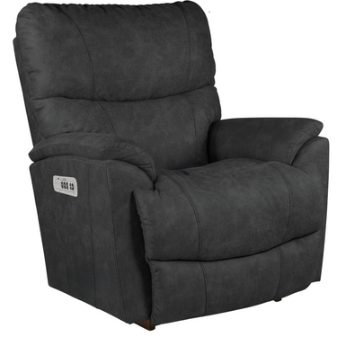 Trouper Power Rocker Recliner With Power Headrest And Wireless Remote In Ink