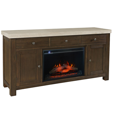 Sierrafina 63" Fireplace w/Log Set