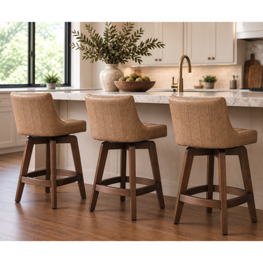24" Trenton Swivel Barstool