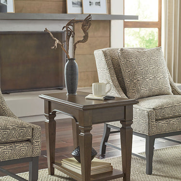 Maribelle Wedge Chairside Table