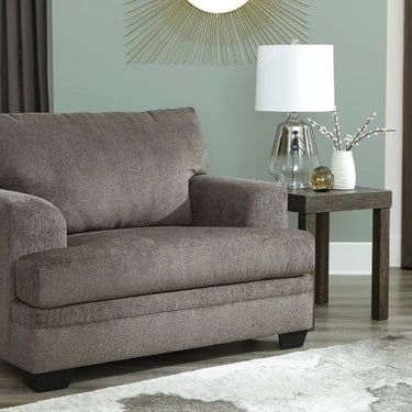 Dorsten Oversized Chair In Slate