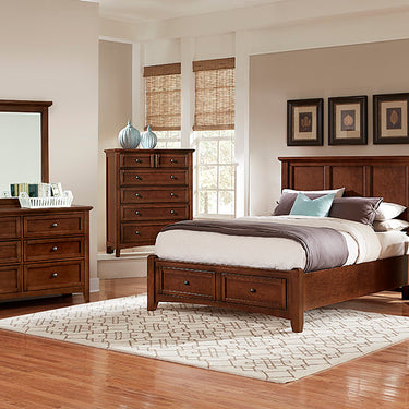 6-Drawer Studio Dresser in Cherry Finish