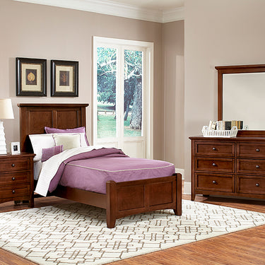 6-Drawer Studio Dresser in Cherry Finish