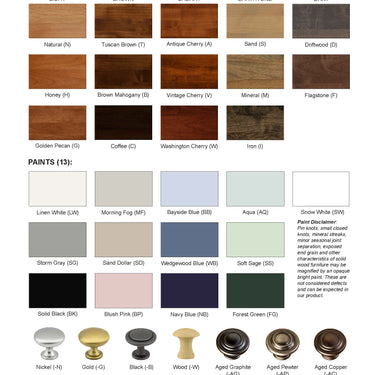 Shaker 1-Drawer Universal Pedestal