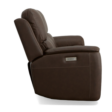Henry Power Reclining Sofa With Adjustable Headrest And Lumbar Support