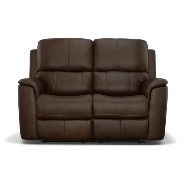 Henry Power Reclining Loveseat With Adjustable Headrest And Lumbar Support
