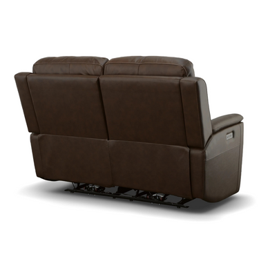 Henry Power Reclining Loveseat With Adjustable Headrest And Lumbar Support