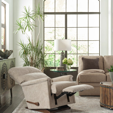 Collage Rocker Recliner In Khaki
