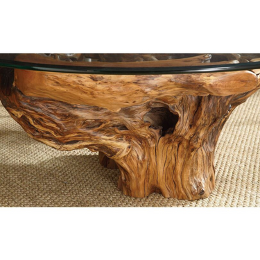 Root Ball Glass Top Cocktail