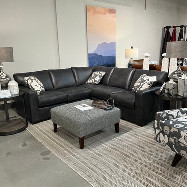 Baylor 2 Pc Leather Sectional