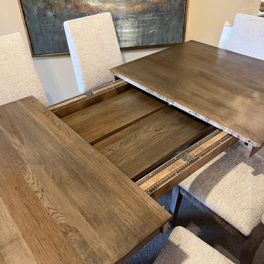 Carlton 42" X 66" Table With 2-11" Self-Storing Leaves